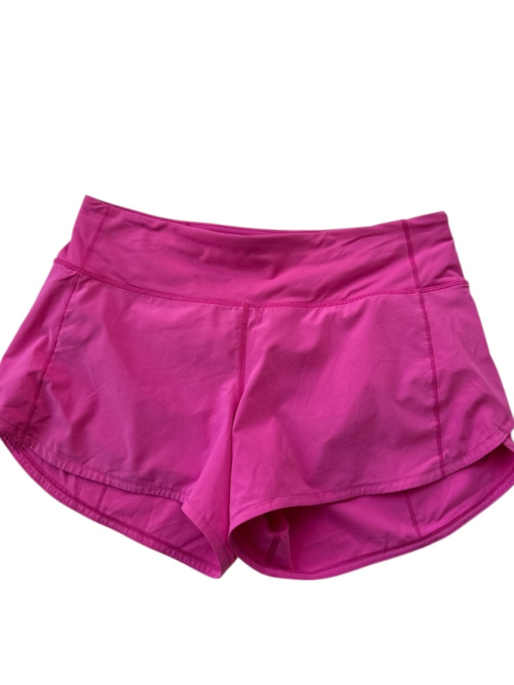 Lululemon Hot Pink Speed Up Shorts Size 8